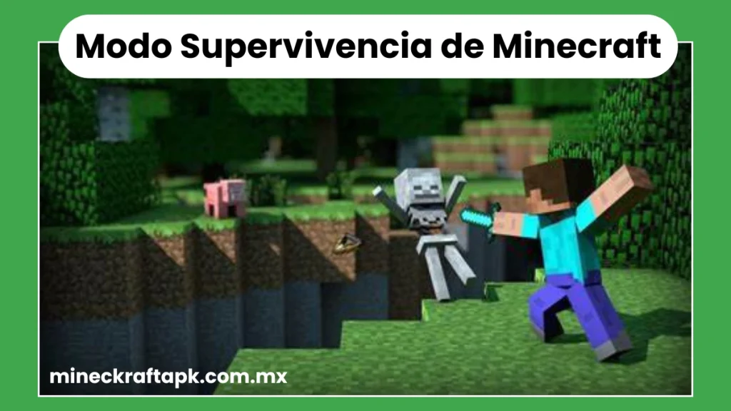 Modo Supervivencia de Minecraft