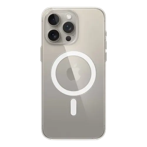 Los 5 mejores móviles para jugar a Minecraft 2 Apple iPhone 15 Pro Max Clear Case Magesafe Case Qmart 1 removebg preview 1